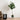 Green Ribbed Planter with Stand