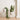 Light Beige Planter with Stand