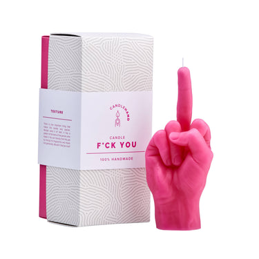 Pink F*ck You Candle