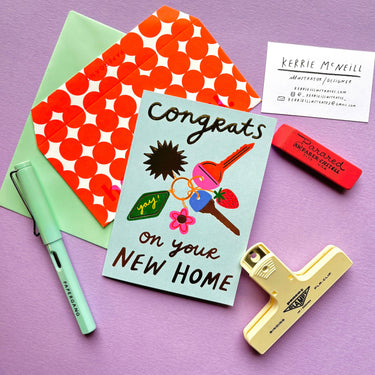 Congrats On Your New Home Card