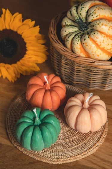 Large Pumpkin Candle
