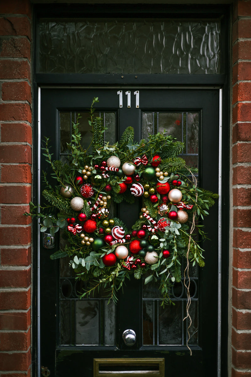 Sleigh It with Baubles Wreath