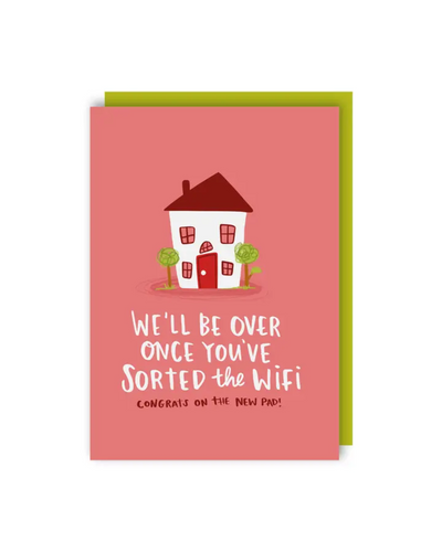 Congrats on the New Pad