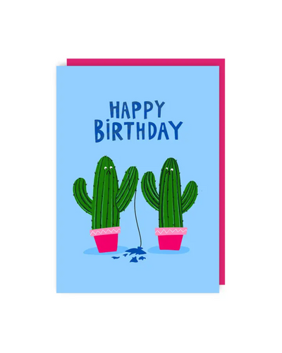 Happy Birthday Cactus Card