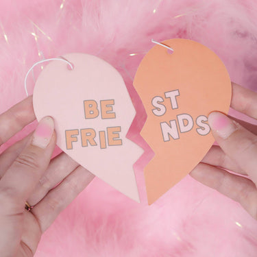 Best Friends Heart - Airfreshener (Set of 2)