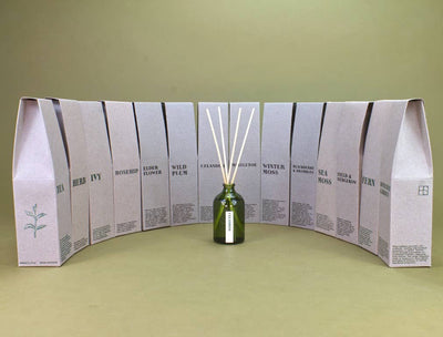 100ml Reed Diffuser – Green Botanical Collection