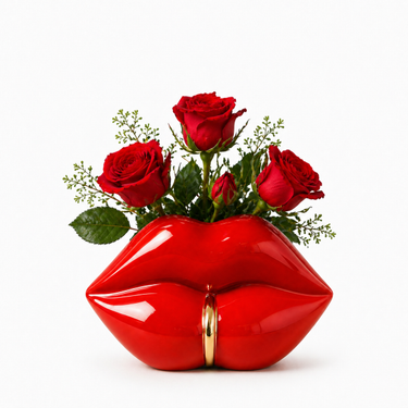 Rebel Mouth Vase