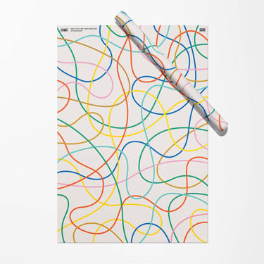 Colourful Scribble Gift Wrap