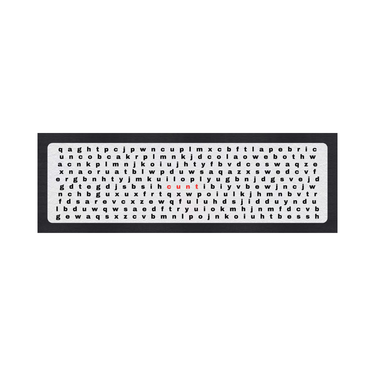 Wordsearch Cunt LED Lightbox – Fun, Versatile lighting For home, office. Make your space truly yours.