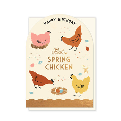 Spring Chicken Card