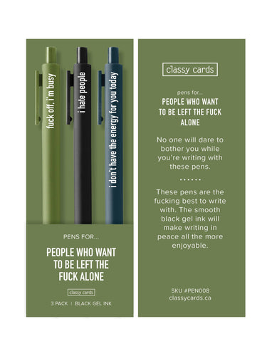 Left Alone Pens