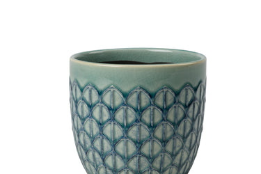 Green Geo Indoor Pot