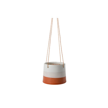 Terracotta and Blush Hanging Pot
