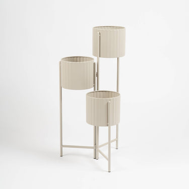 Beige Planter Set