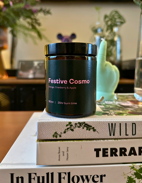 Festive Cosmo Soy Candle