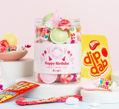Happy Birthday Pink Share Tub