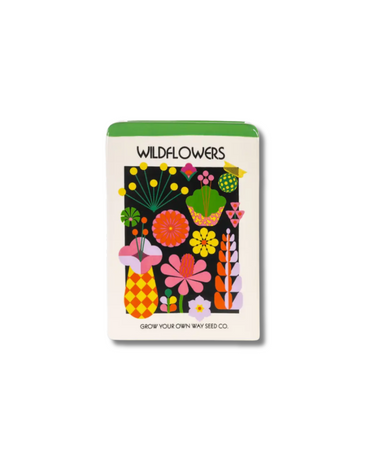 Wildflower Seeds Vase