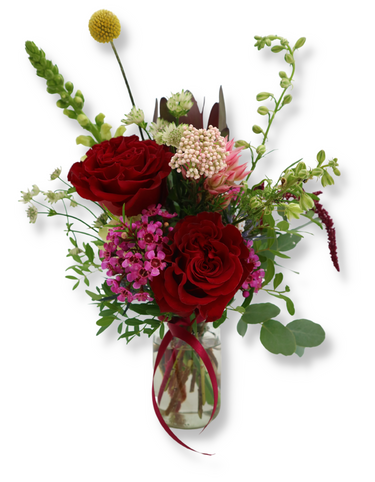 Winter Romance Table Centre