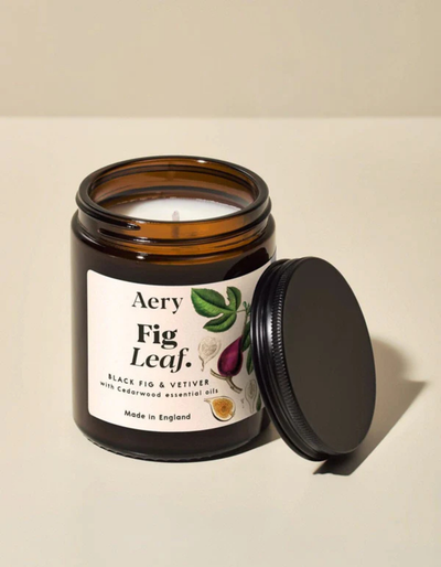 Fig Leaf Scented Jar Candle