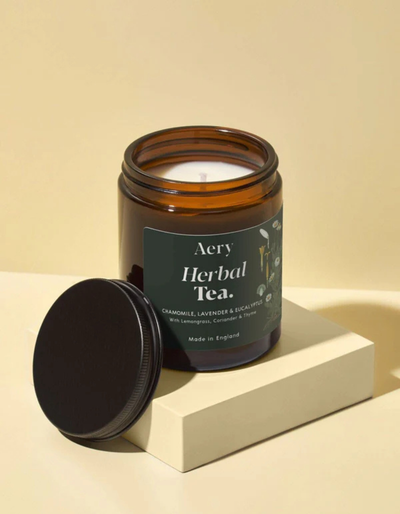 Herbal Tea Scented Jar Candle
