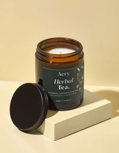 Herbal Tea Scented Jar Candle
