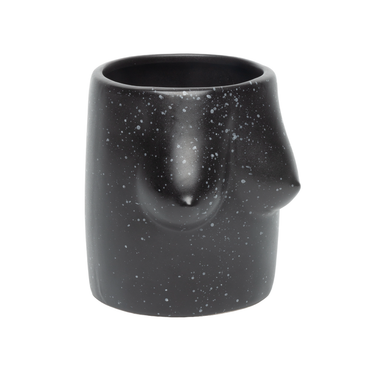 Boobs Flower Vase in Black