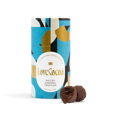 Salted Caramel Milk Chocolate Truffles