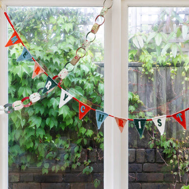 Merry Christmas Felt Bunting