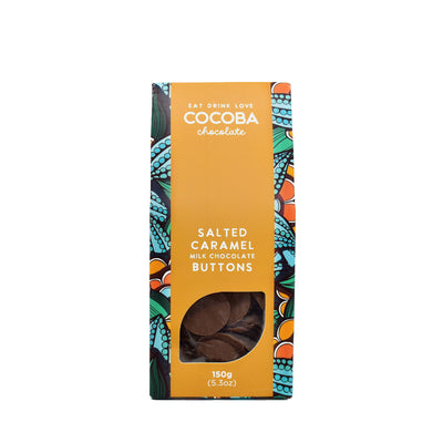 Salted Caramel Milk Chocolate Buttons