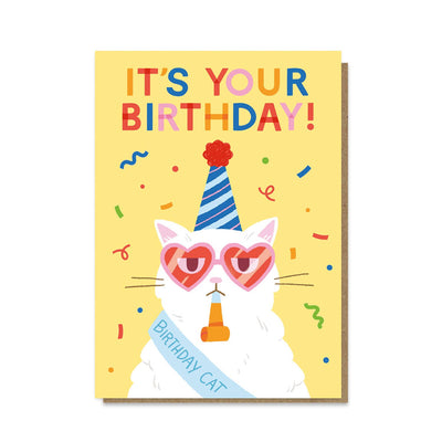 Grumpy Cat Birthday Card