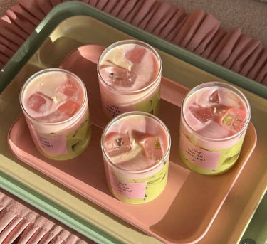 Strawberry Matcha Latte Candle