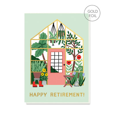 Greenhouse Retirement Card