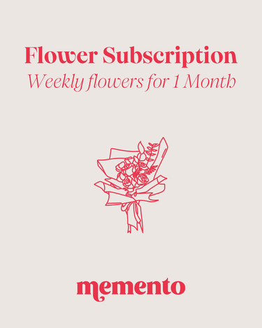 Weekly Flowers for 1 Month